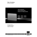 RITTAL SPA - RIT8617630 VX PIASTRA MONT.PARZ. 1100X400 - 1PZ