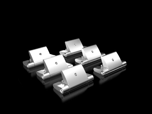 RITTAL SPA - RIT1592220 KX CERNIERE COPERCHIO PER MORSET.6 PZ