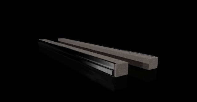 RITTAL SPA - RIT8618803 VX PROFILI PER ENTRATA CAVI 1200 - 4PZ