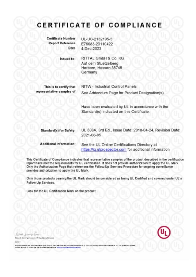 RITTAL SPA - RIT1686600 HD PULSANTIERA CON 6 FORATURA D 22,5 MM