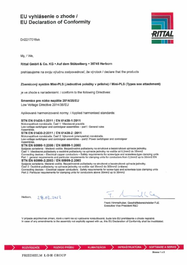 RITTAL SPA - RIT9614000 SV ADATTATORI 25A 54MM