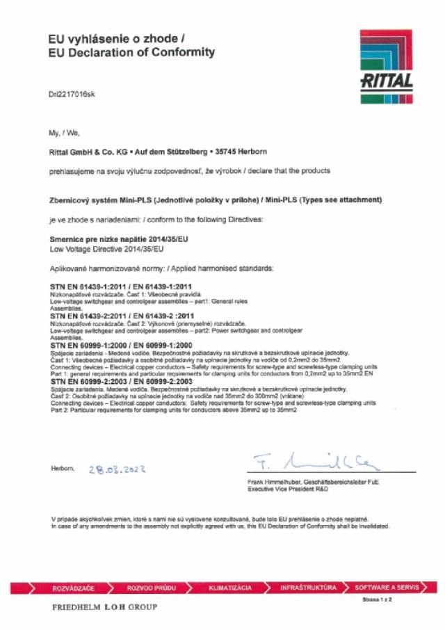 RITTAL SPA - RIT9614000 SV ADATTATORI 25A 54MM