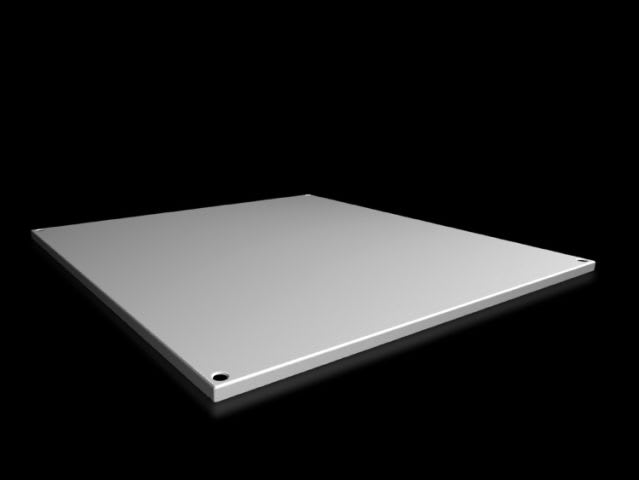 RITTAL SPA - RIT9681688 SV LAMIERA TETTO CIECA VX IP55 800X800