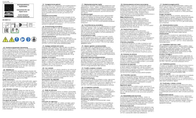 RITTAL SPA - RIT2372001 SG SEGNALATORE LED FLASH ROSSA 24V AC/DC