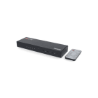 ALPHA ELETTRONICA SR - ALPCT204/7 HDMI® Switch, 4 in - 1 out 4K@60Hz - HDR + Analog/Digital Audio with remote control