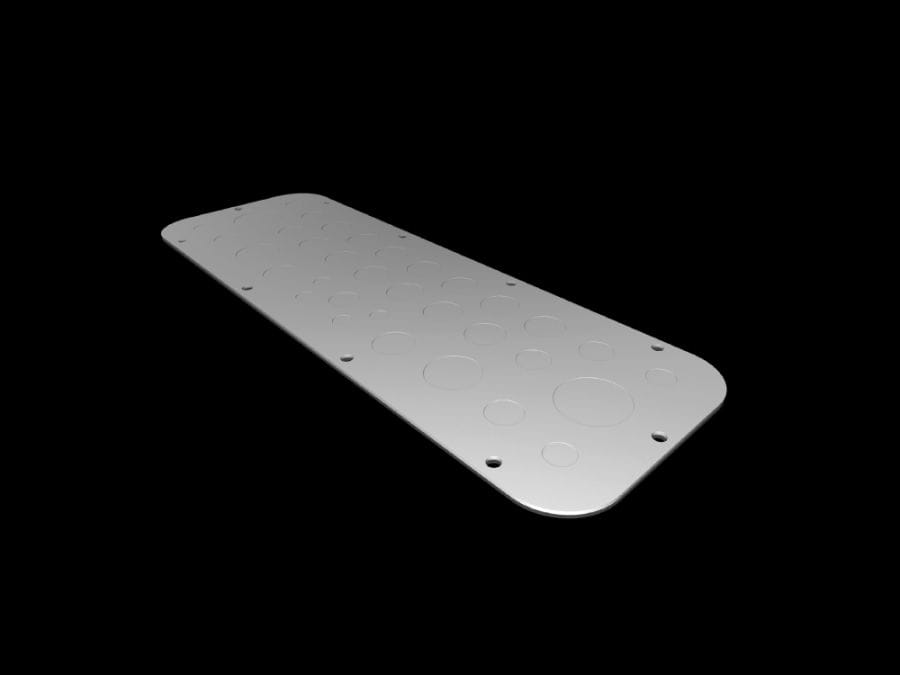 RITTAL SPA - RIT2573100 AX FLANGIA ING.CAVI PRETRANCIATA 3GR