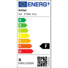 RITTAL SPA - RIT2500104 SZ LAMPADA LED 400 LUMEN CERTIFICATA UL
