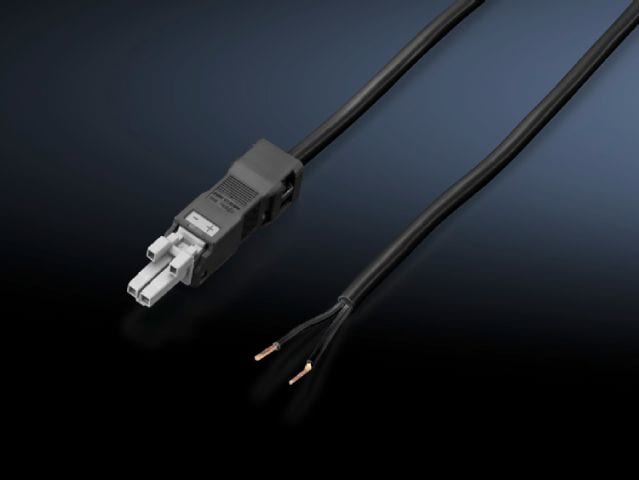 RITTAL SPA - RIT2500410 SZ CAVO ALIM 24VDC 2P 3000MM CONF 5PZ