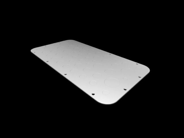 RITTAL SPA - RIT2577100 AX FLANGIA ING.CAVI PRETRANCIATA 7GR