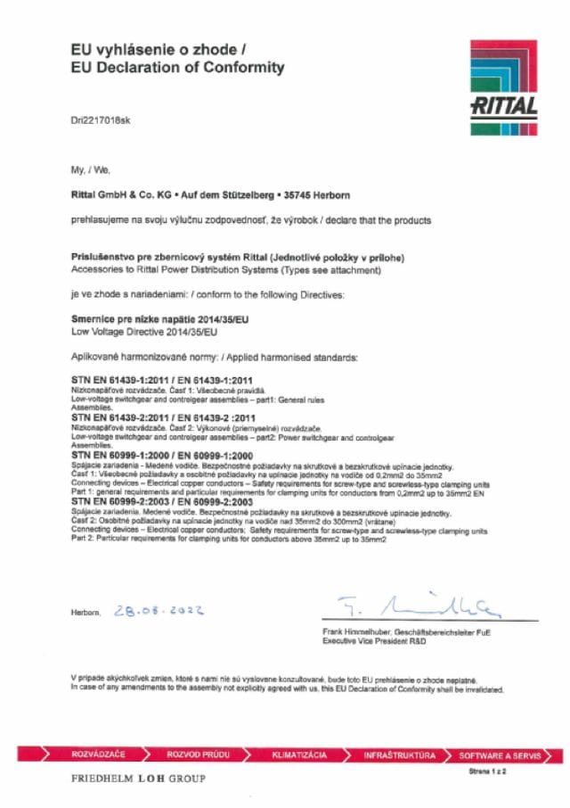 RITTAL SPA - RIT3572005 SV SBARRA LAM. 10X24X1MM L=2000MM