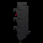 RITTAL SPA - RIT9364022 RX 4 BASE X FUSE 10X38. 3P 32AL=18MM