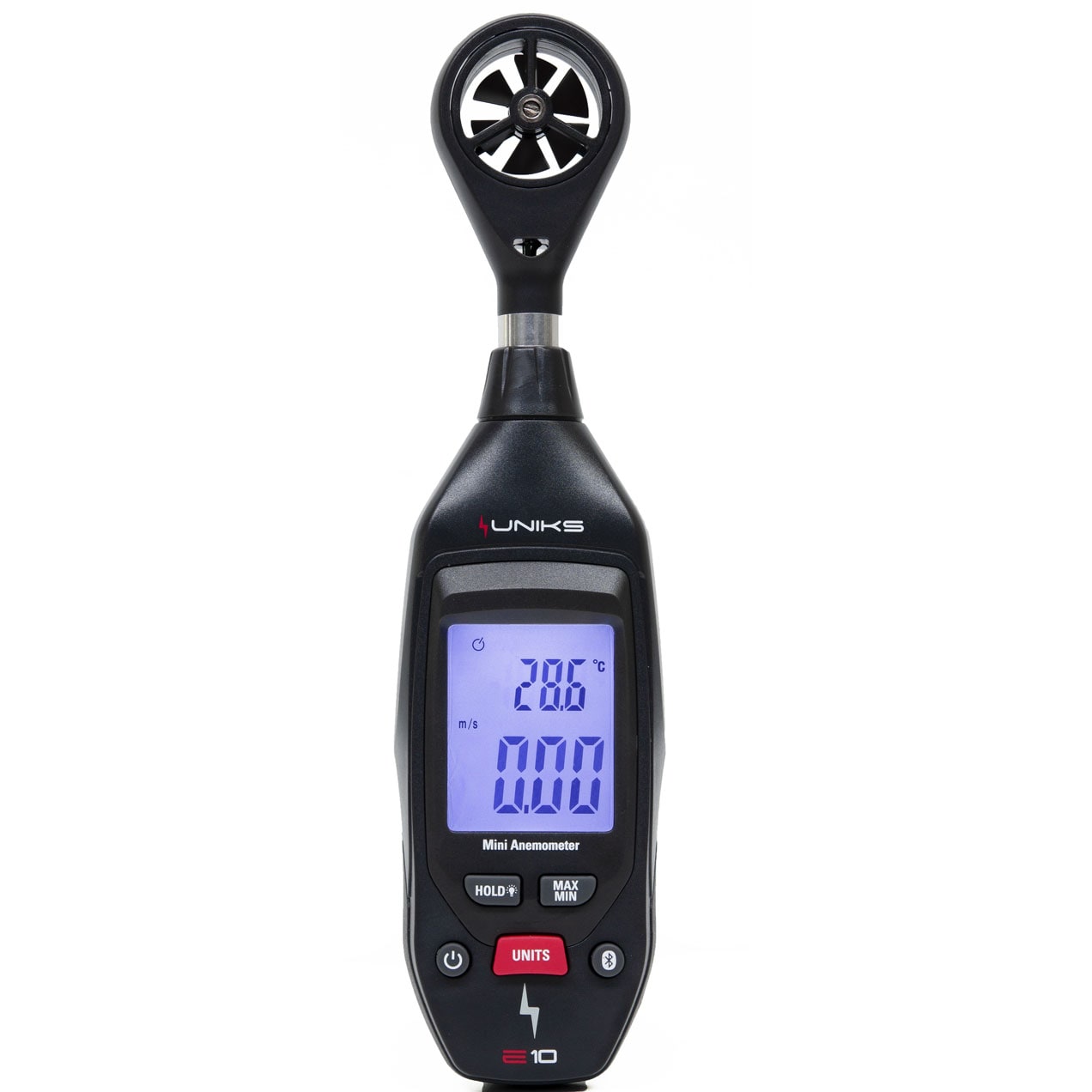 UNIKS SRL - UNKE10 TERMOANEMOMETRO BLUETOOTH