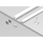 DIGIMAX SRL - DIXE191002-N PROFILO DA SUPERFICIE NERO 2MT 19X10 IP2