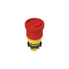 PIZZATO ELETTRICA - PZZE2 1PERZ4531-T6 PULSANTE D EMERGENZA CON SBLOCCO A ROTAZ