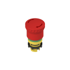 PIZZATO ELETTRICA - PZZE2 1PERZ4731 PULSANTE D EMERGENZA CON SBLOCCO A ROTAZ