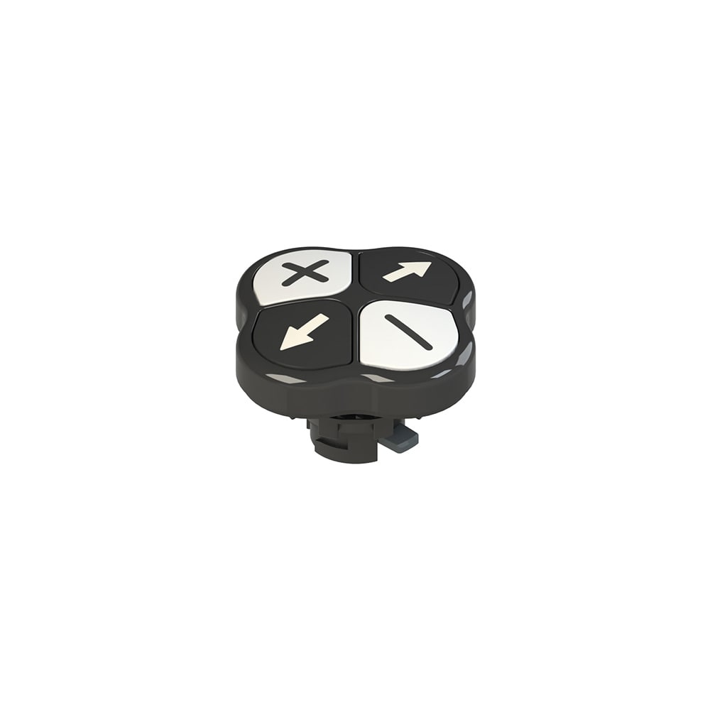 PIZZATO ELETTRICA - PZZE2 1PQFA1QAAM PULSANTE QUADRUPLO