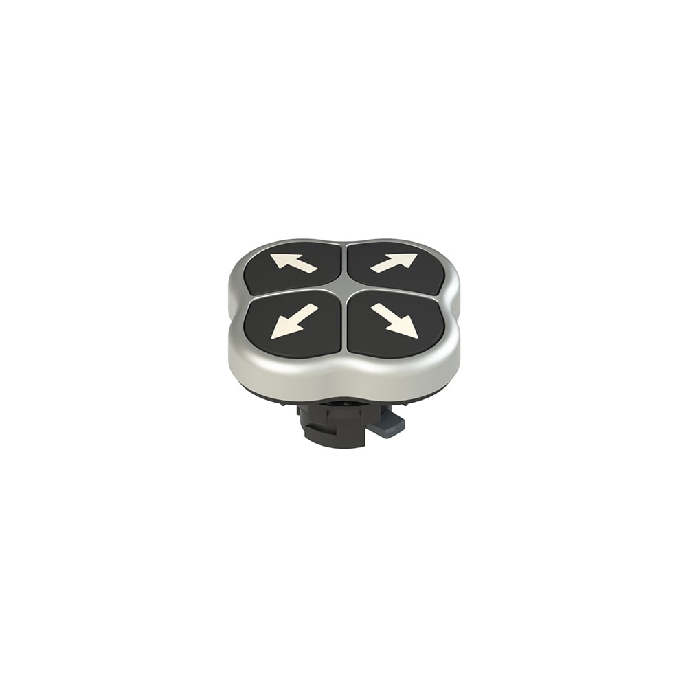 PIZZATO ELETTRICA - PZZE2 1PQFA9QAAA PULSANTE QUADRUPLO