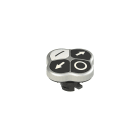 PIZZATO ELETTRICA - PZZE2 1PQFA9QAAL PULSANTE QUADRUPLO