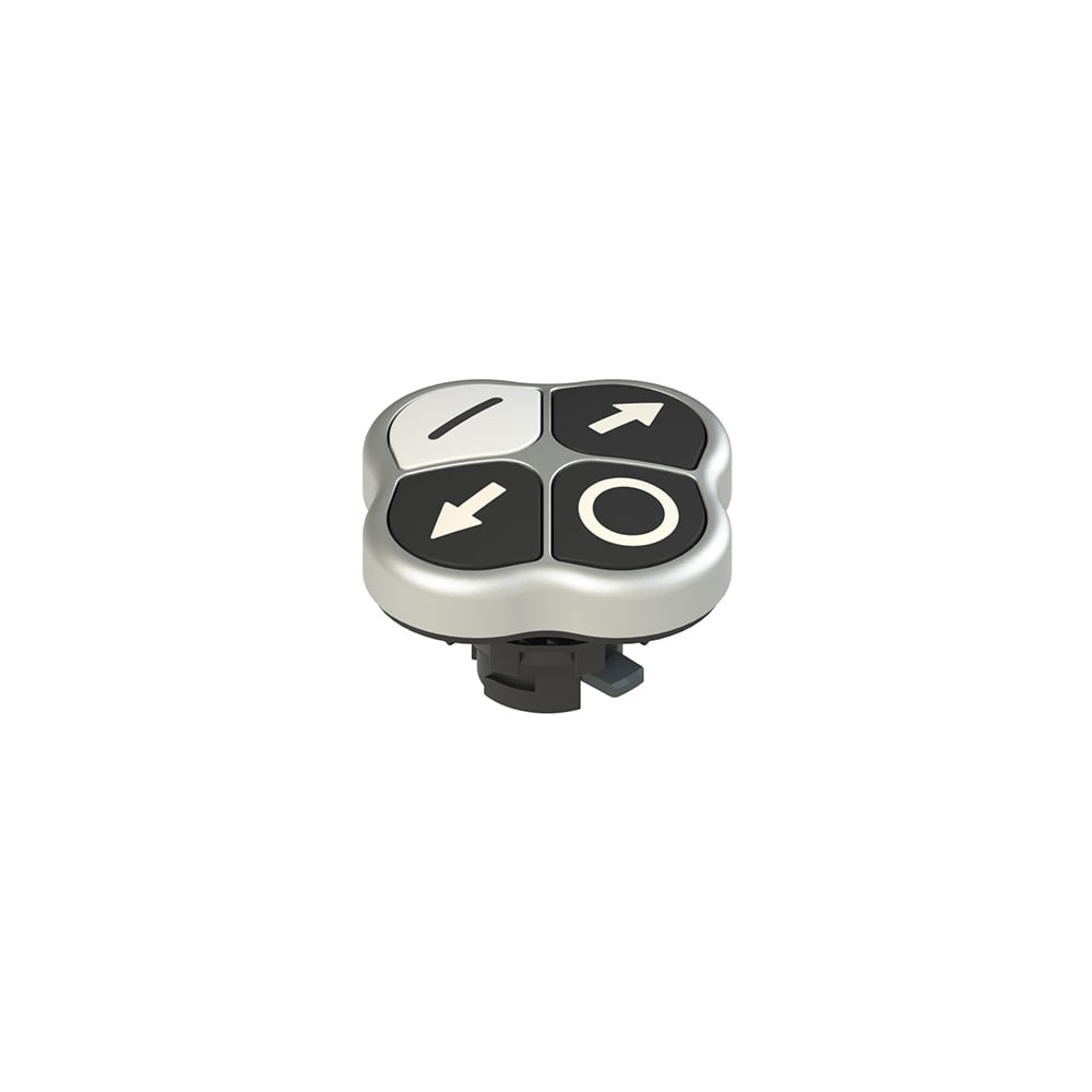 PIZZATO ELETTRICA - PZZE2 1PQFA9QAAL PULSANTE QUADRUPLO