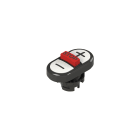PIZZATO ELETTRICA - PZZE2 1PTRS1AABC PULSANTE TRIPLO INFERIORE RASATO CON MAR