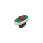 PIZZATO ELETTRICA - PZZE2 1PTRS9AAAZ PULSANTE TRIPLO INFERIORE RASATO CON MAR