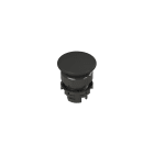 PIZZATO ELETTRICA - PZZE2 1PU2F1410 PULSANTE AD IMPULSO A FUNGO NERO
