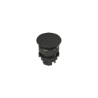 PIZZATO ELETTRICA - PZZE2 1PU2F1410 PULSANTE AD IMPULSO A FUNGO NERO