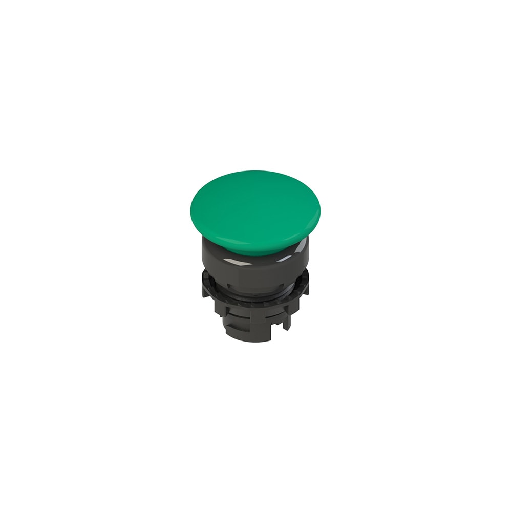 PIZZATO ELETTRICA - PZZE2 1PU2F4410 PULSANTE AD IMPULSO A FUNGO VERDE