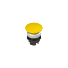 PIZZATO ELETTRICA - PZZE2 1PU2F5490 PULSANTE AD IMPULSO A FUNGO GIALLO