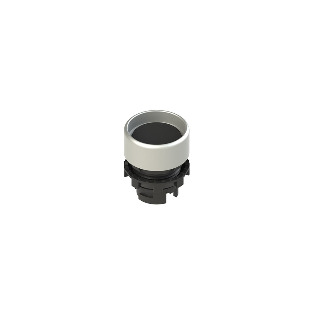 PIZZATO ELETTRICA - PZZE2 1PU2P1290 PULSANTE AD IMPULSO PROTETTO NERO