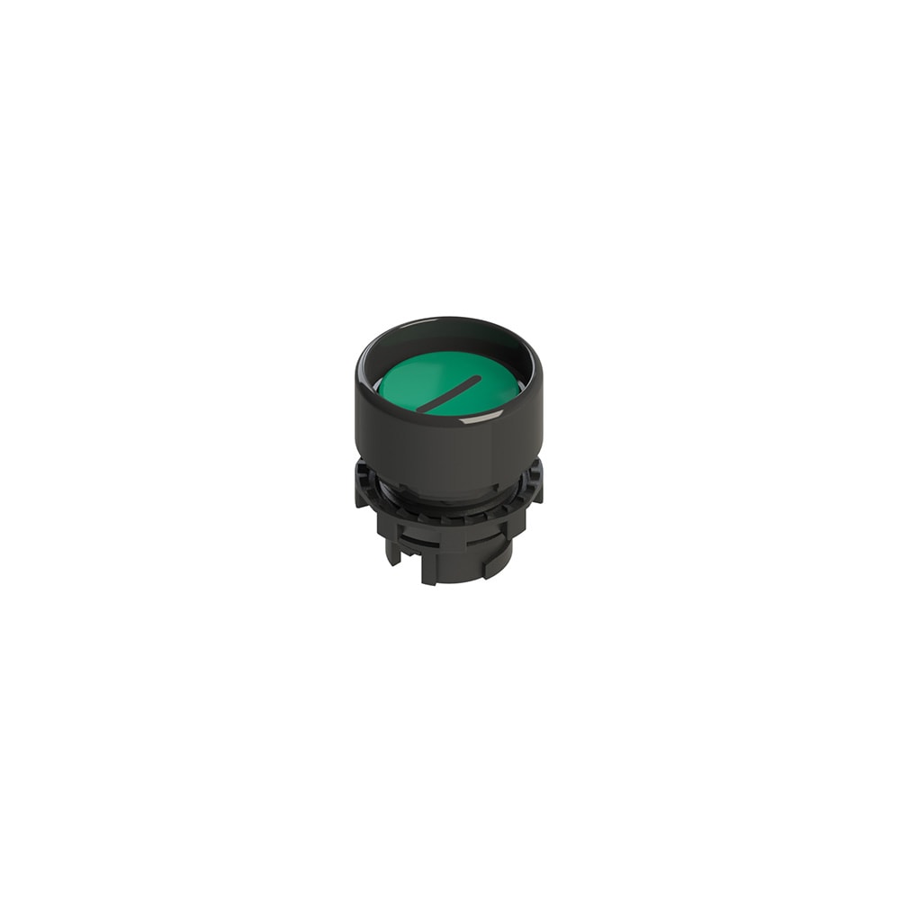 PIZZATO ELETTRICA - PZZE2 1PU2P421L2 PULSANTE AD IMPULSO PROTETTO VERDE CON M