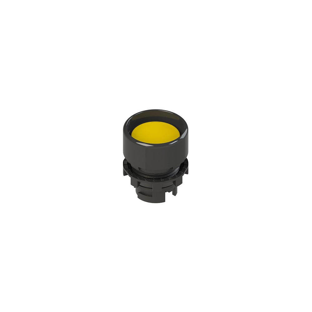 PIZZATO ELETTRICA - PZZE2 1PU2P5210 PULSANTE AD IMPULSO PROTETTO GIALLO