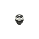 PIZZATO ELETTRICA - PZZE2 1PU2R129L1 PULSANTE AD IMPULSO RASATO NERO CON MARC