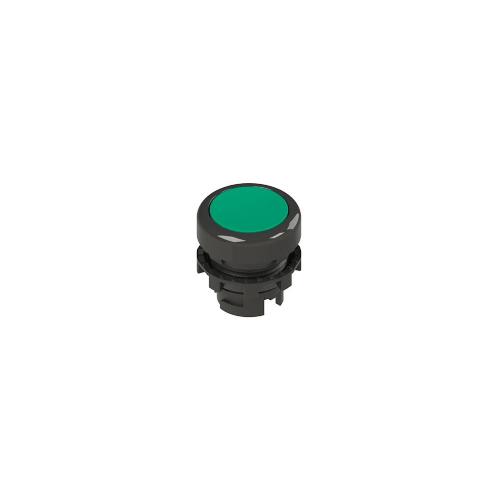 PIZZATO ELETTRICA - PZZE2 1PL2R4210-T6 PULSANTE LUMINOSO RASATO VERDE