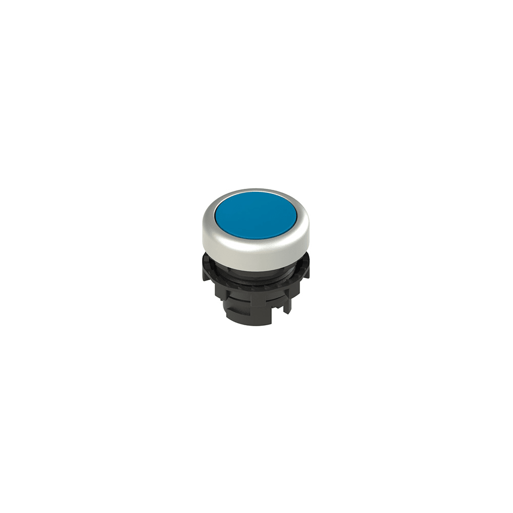 PIZZATO ELETTRICA - PZZE2 1PL1R6290 PULSANTE LUMINOSO RASATO BLU