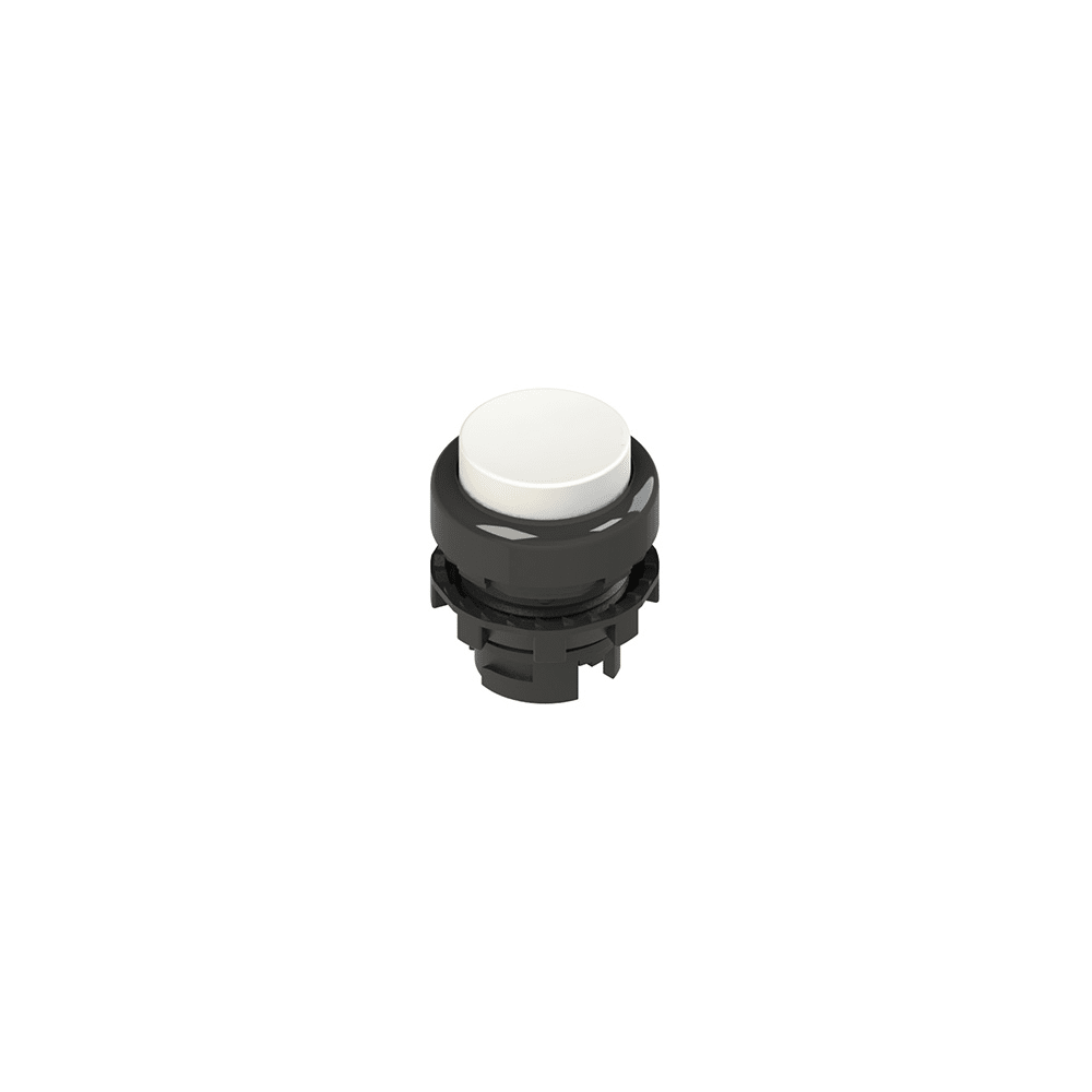 PIZZATO ELETTRICA - PZZE2 1PU2S2210 PULSANTE AD IMPULSO SPORGENTE BIANCO