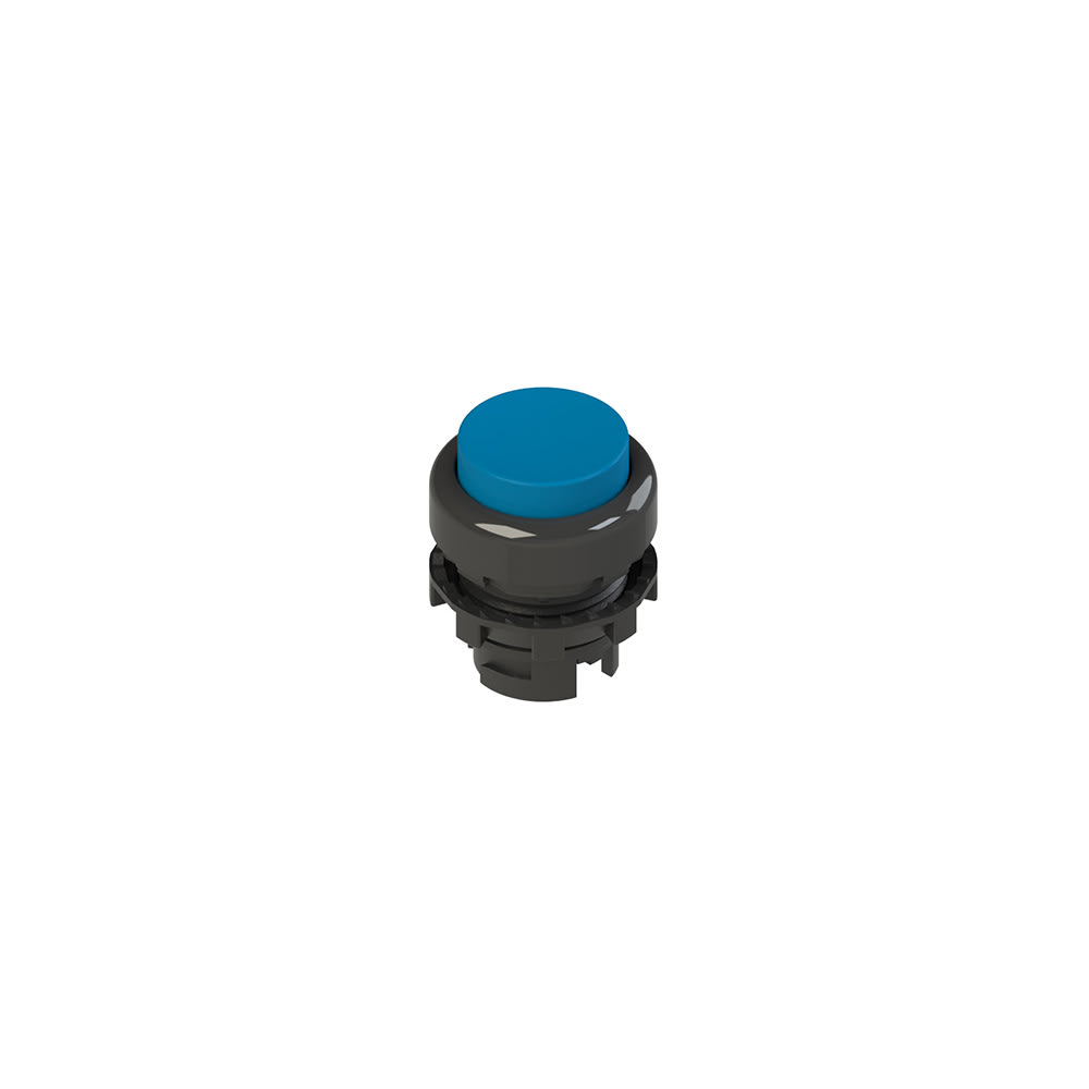 PIZZATO ELETTRICA - PZZE2 1PU2S6210 PULSANTE AD IMPULSO SPORGENTE BLU