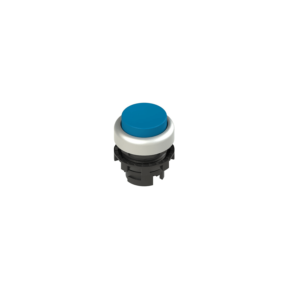 PIZZATO ELETTRICA - PZZE2 1PU2S6290 PULSANTE AD IMPULSO SPORGENTE BLU