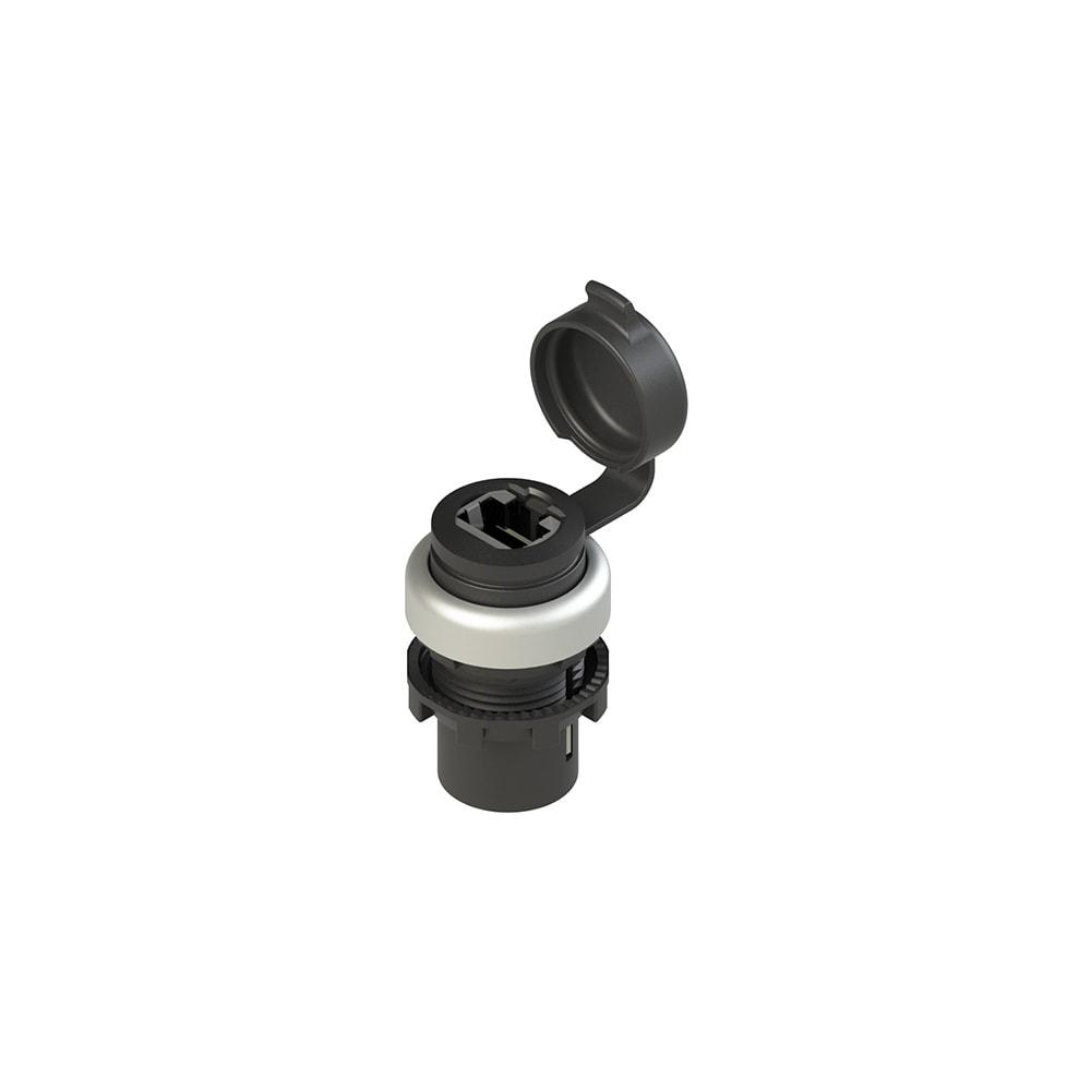 PIZZATO ELETTRICA - PZZE2 1RJ459CAK PRESA RJ45 SERIE EROUND