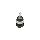 PIZZATO ELETTRICA - PZZE2 1SC2DCA19AA SELETTORE A CHIAVE A 2 POSIZIONI NERO SE