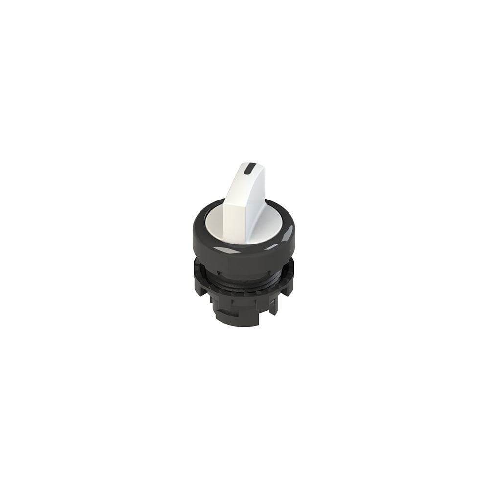 PIZZATO ELETTRICA - PZZE2 1SL12AVD21AB SELETTORE LUMINOSO A LEVA CORTA A DUE PO