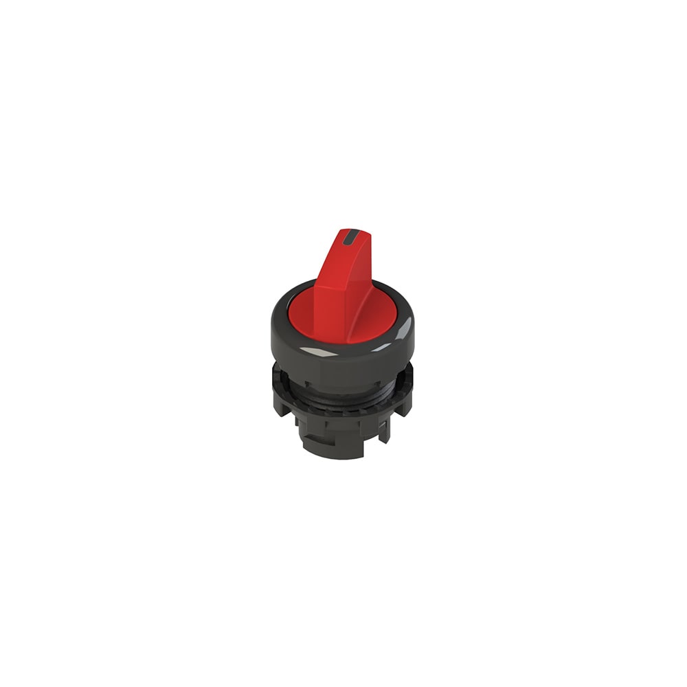 PIZZATO ELETTRICA - PZZE2 1SL12ECD31AB SELETTORE LUMINOSO A LEVA CORTA A DUE PO