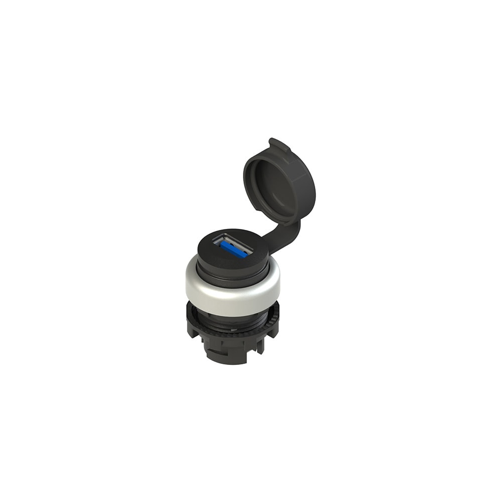 PIZZATO ELETTRICA - PZZE2 1USB9AAK PRESA USB 3.0 SERIE EROUND