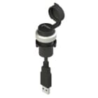 PIZZATO ELETTRICA - PZZE2 4USB9CN0.8 PRESA USB 2.0 SERIE EROUND