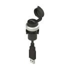 PIZZATO ELETTRICA - PZZE2 1USB9CN5 PRESA USB 2.0 SERIE EROUND
