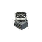 PIZZATO ELETTRICA - PZZE2 AC-DXBC2000 UNIT COMPLETA CON PULSANTE QUADRUPLO BA
