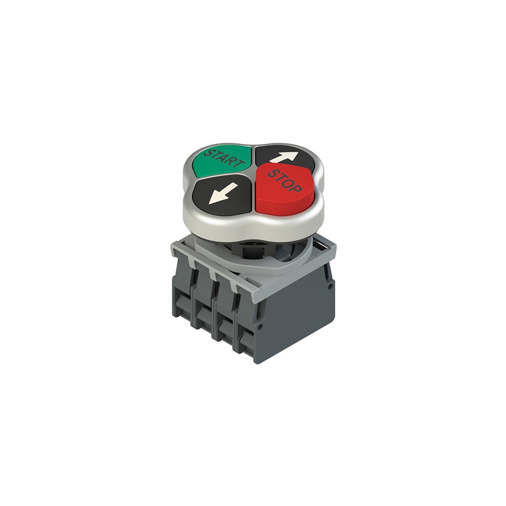 PIZZATO ELETTRICA - PZZE2 AC-DXBC2001 UNIT COMPLETA CON PULSANTE QUADRUPLO  BA