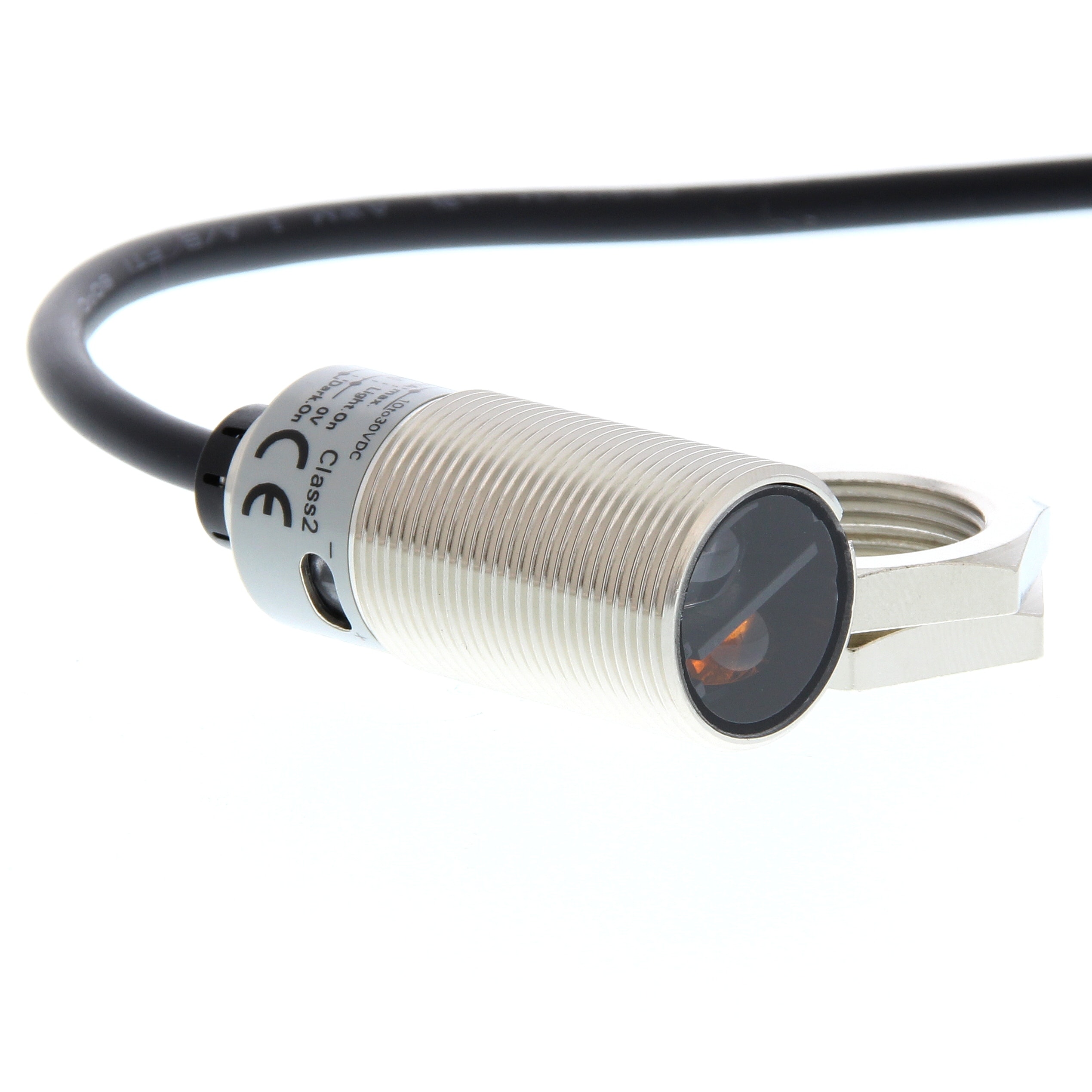 OMRON - OMRE3FBLN112M SENSORI - M18 METAL REFLEXBGS 0.1M NPN C