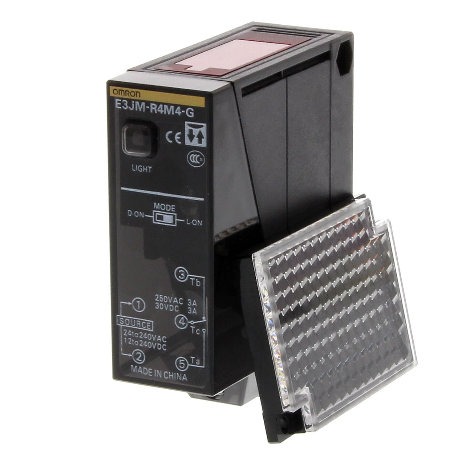 OMRON - OMRE3JMR4M4TG SENSORE E3JM, RETRORIF 4M, REL , MULTITE