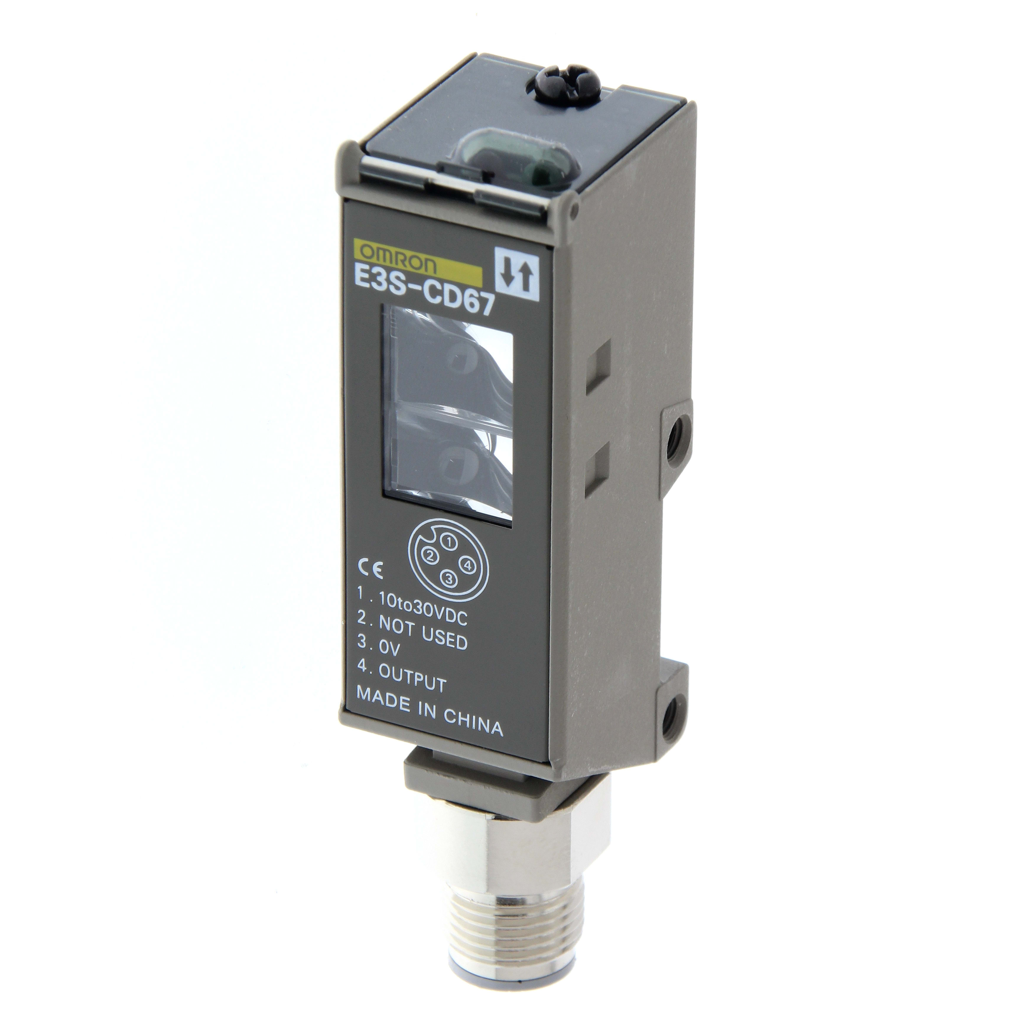 OMRON - OMRE3SCD67 SENSORE- C.C. METALLO REFLEX 2M L/B CONN